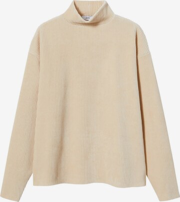 MANGO Sweatshirt 'Pana' in Beige: predná strana