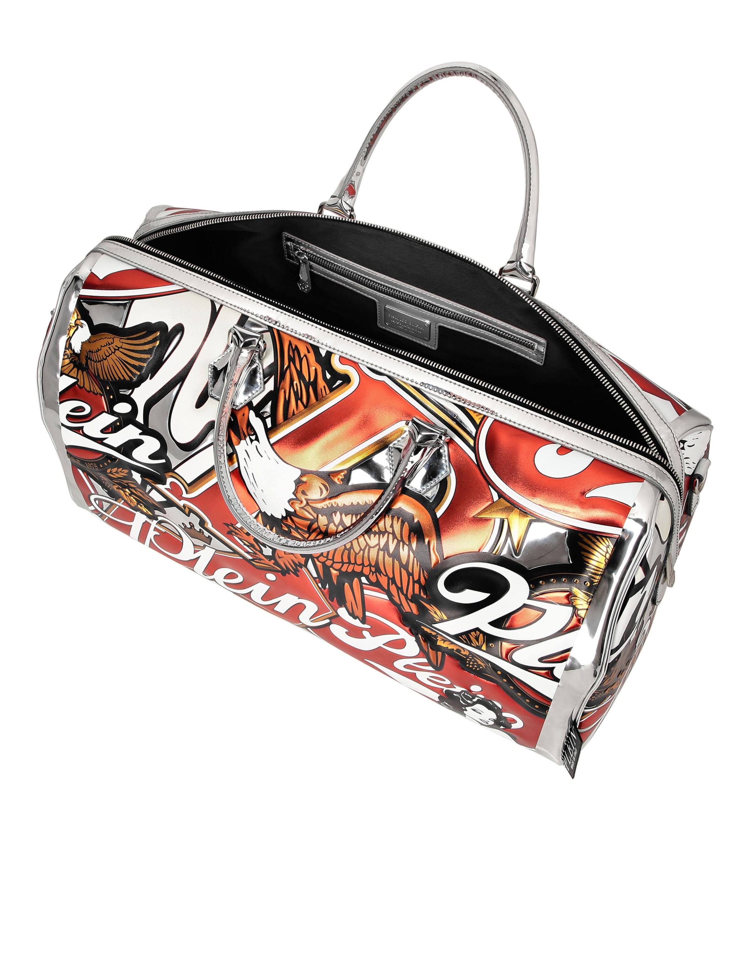 Philipp Plein - Bolsa de viaje en rojo