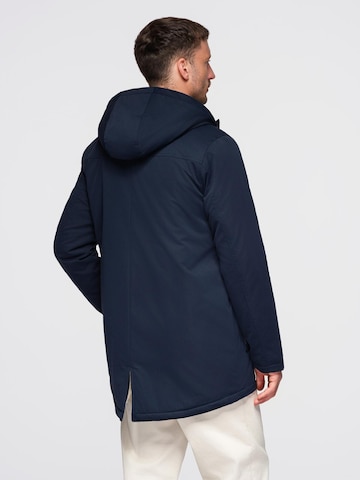 Ombre Tussenparka in Blauw