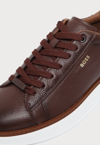 Sneaker low 'Bulton Runn' de la BOSS pe maro