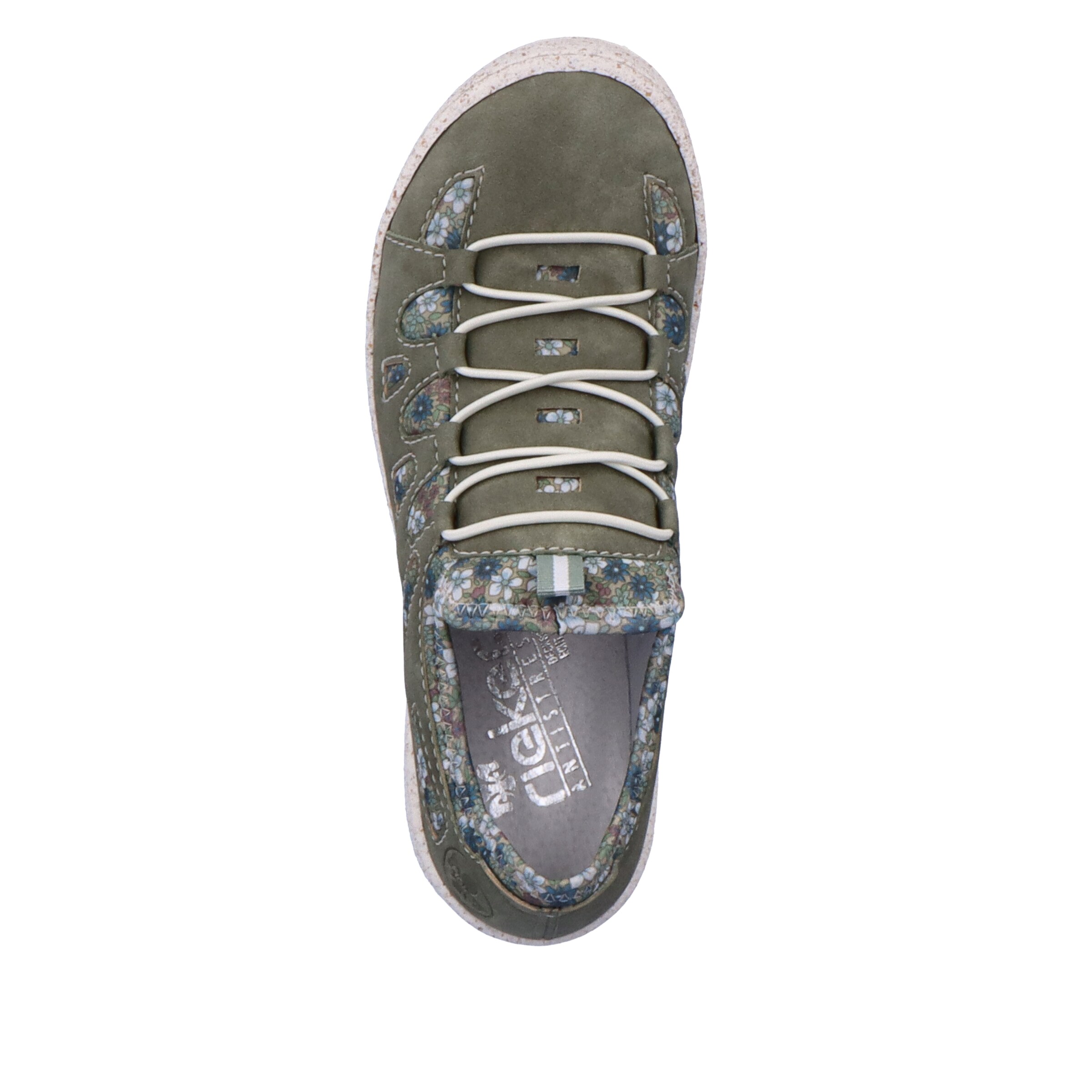 Slip on Rieker en vert