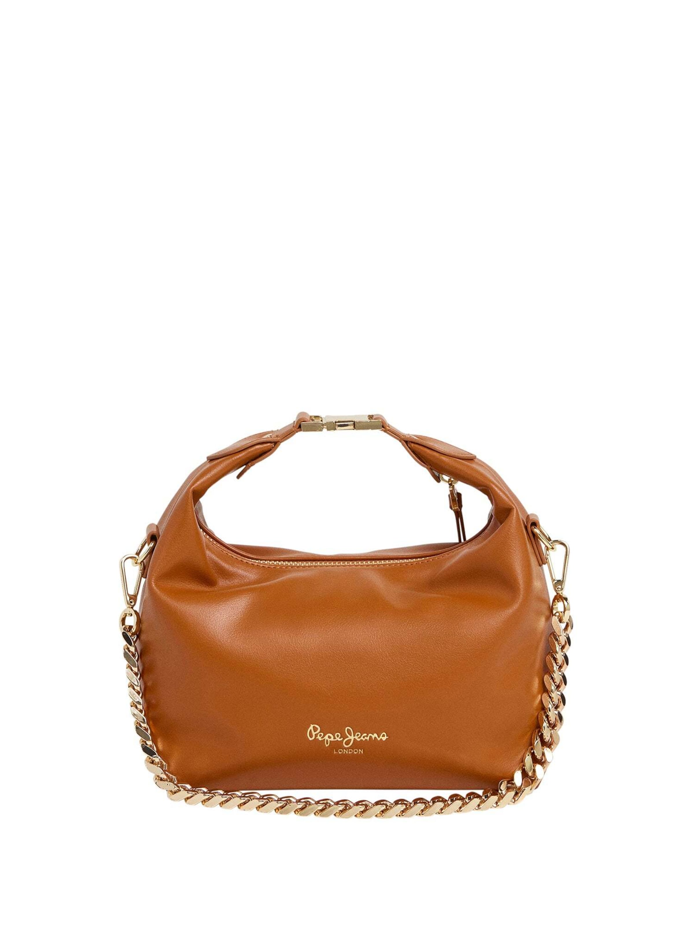 Pepe Jeans Handtasche 'GLORIA' in Braun: Vorderseite