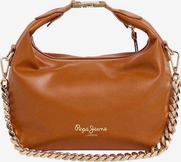 Sacs à main 'GLORIA' Pepe Jeans en marron : devant