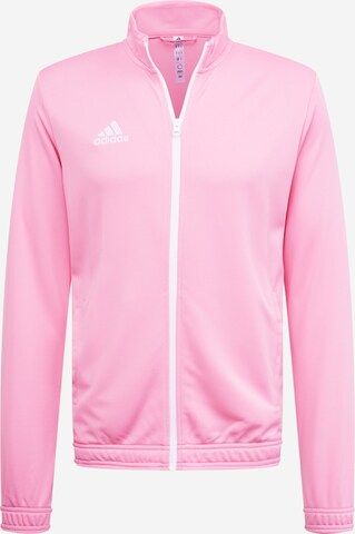 ADIDAS SPORTSWEAR - Chaqueta de chándal 'Entrada 22' en rosa: frente