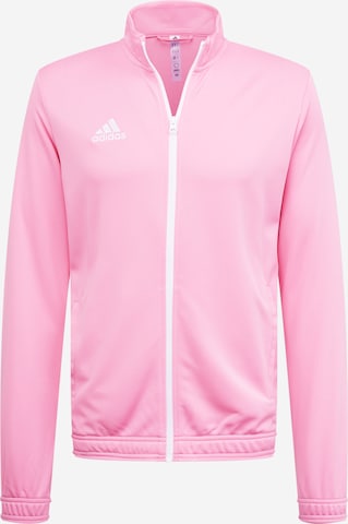 Giacca per l'allenamento 'Entrada 22' di ADIDAS SPORTSWEAR in rosa: frontale