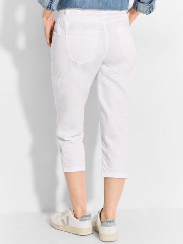 CECIL Slim fit Pants 'New York' in White