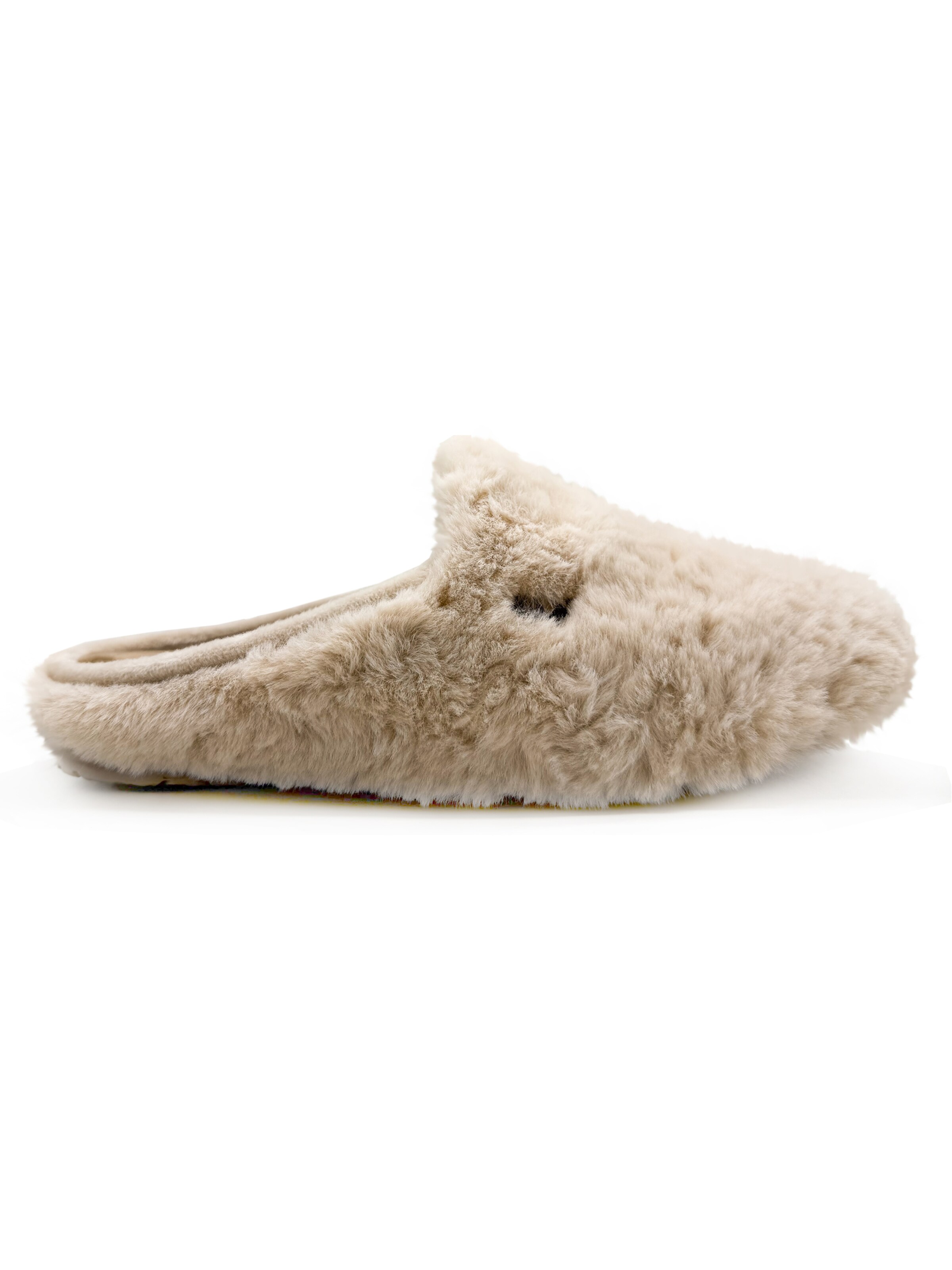 thies Mules 'thies 1856 ® Rec Fluffy Slipper' in Beige