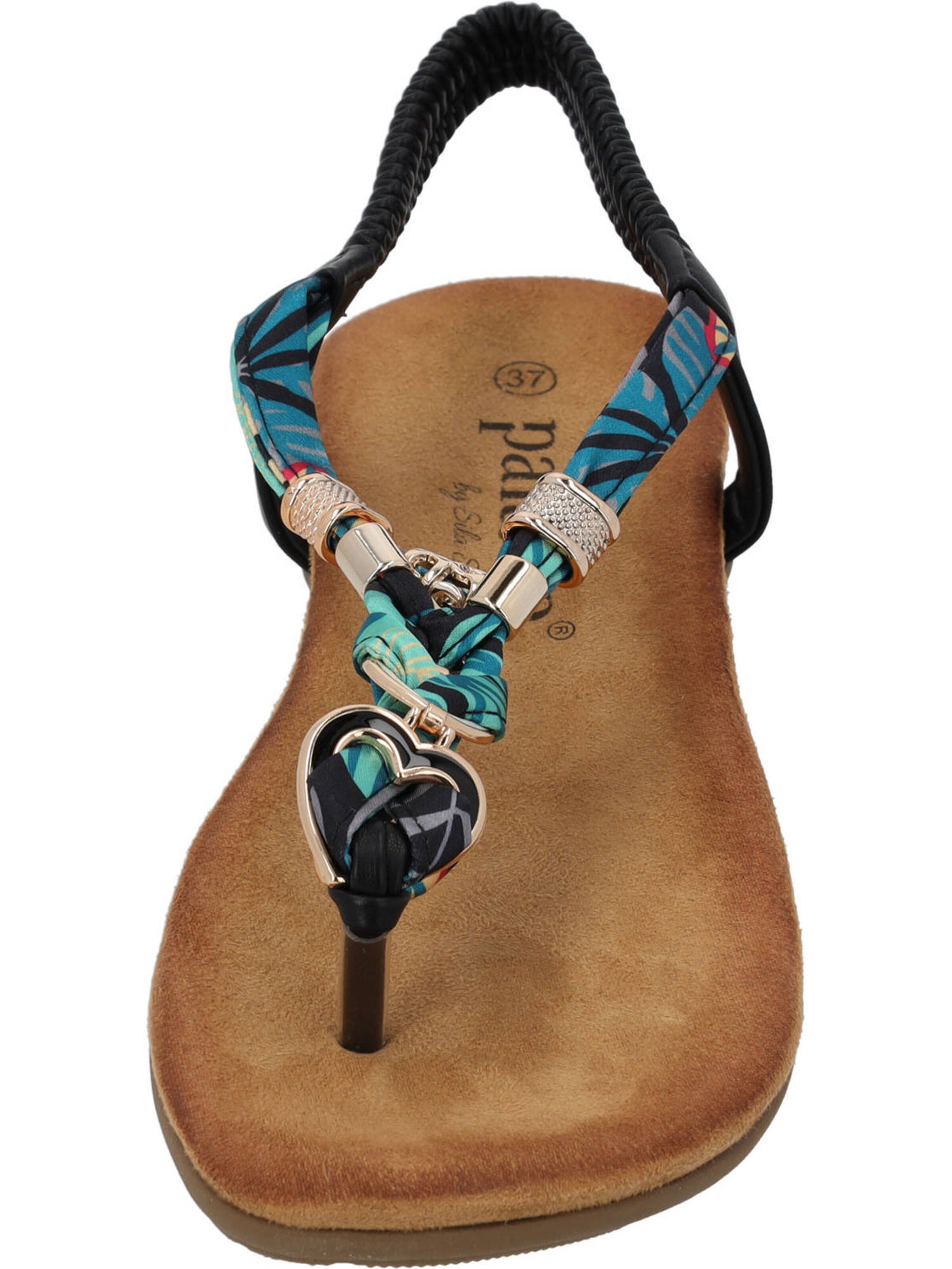 Palado by Sila Sahin T-bar sandals 'Jurte' in Black