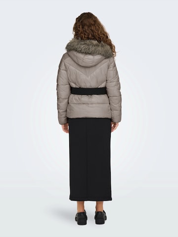 ONLY Winter jacket 'ONLFEVER' in Grey