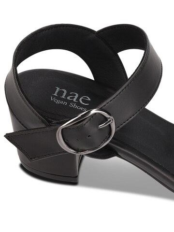 nae Vegan Shoes - Sandálias com tiras 'Zinnia' em preto