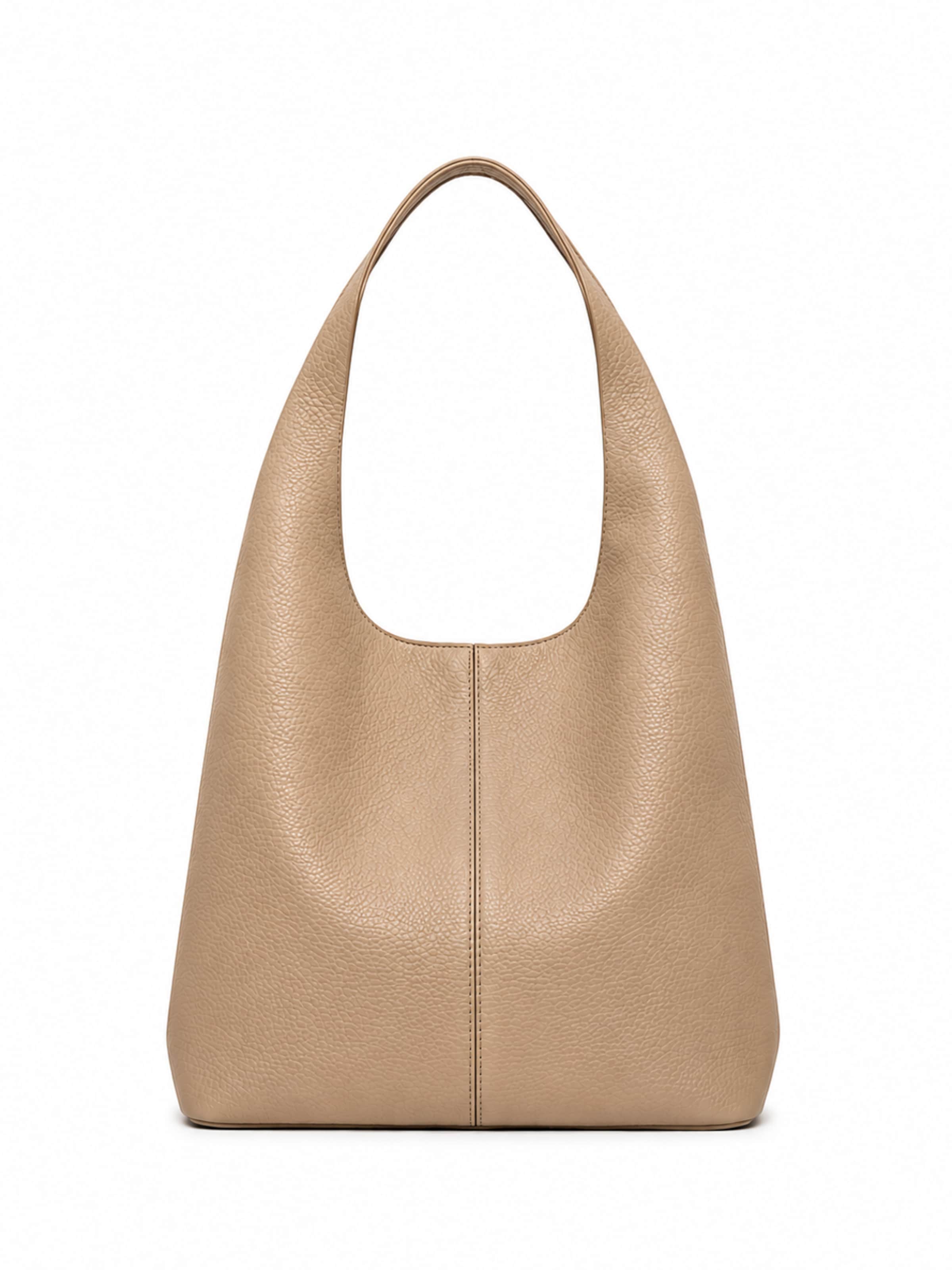 SARA BY JG Shoulder Bag 'La Sensuale' in Beige: front