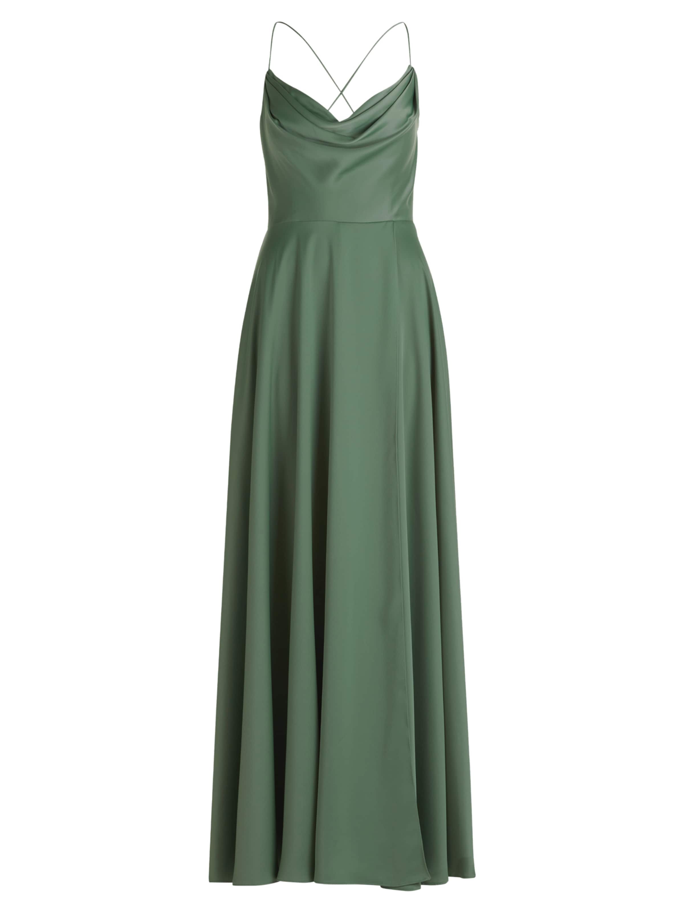 Robe de soirée Vera Mont en vert : devant