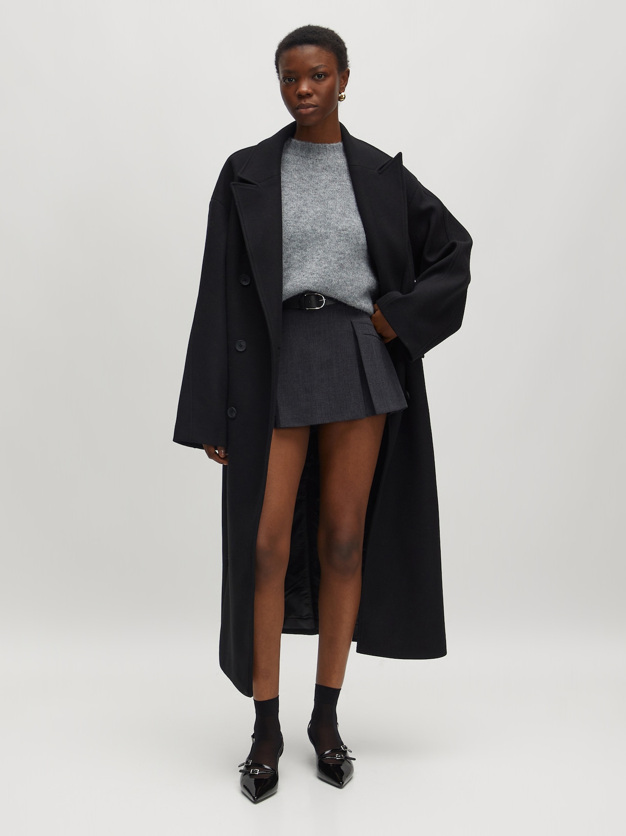 EDITED Produits Jupe 'Suzan' gris