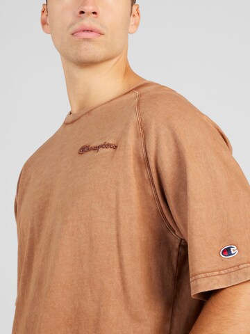 T-Shirt Champion Authentic Athletic Apparel en marron
