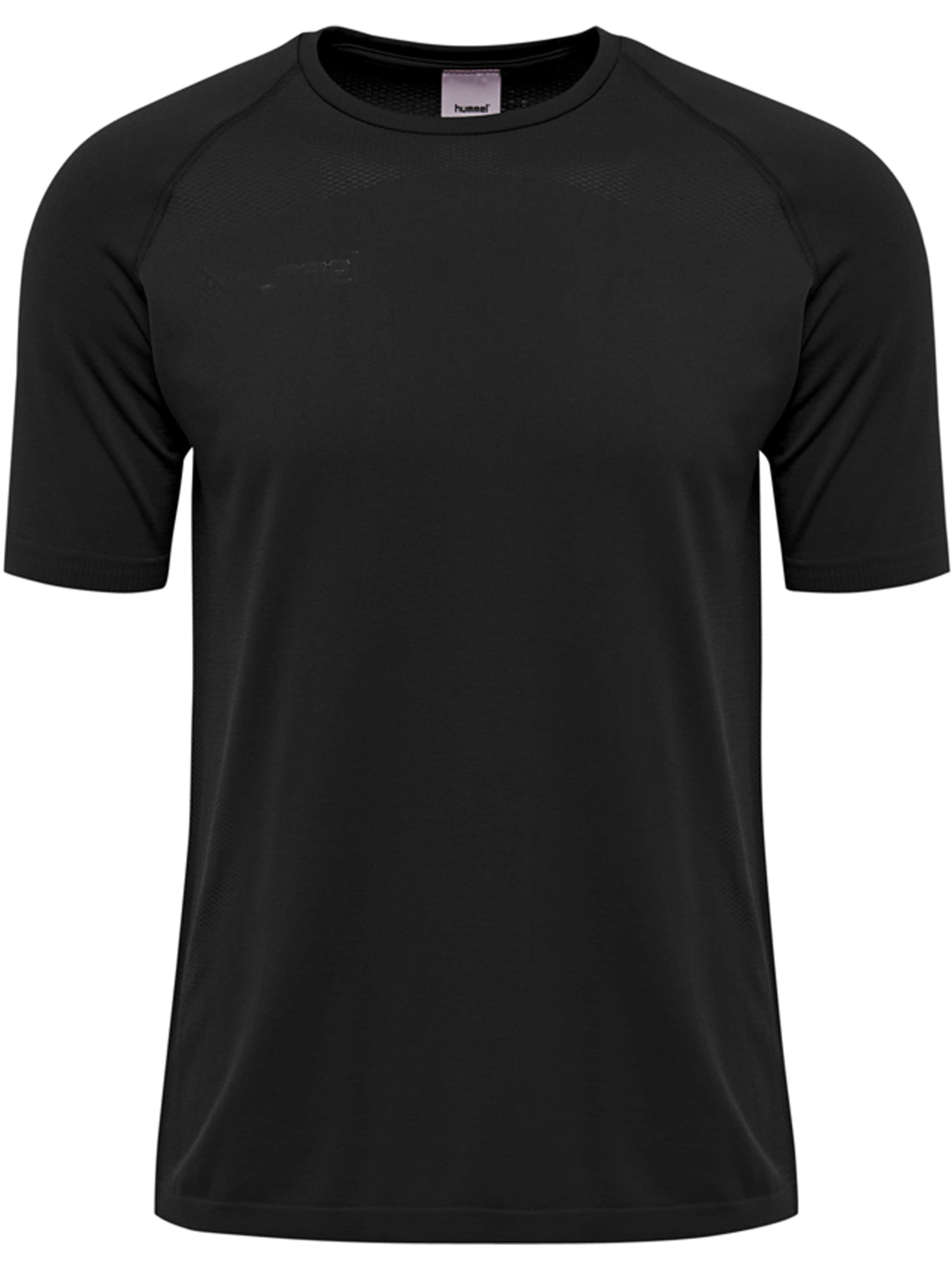 Hummel Performance shirt in Black: front