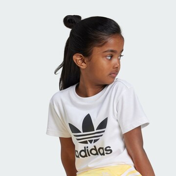ADIDAS ORIGINALS Shirt 'Trefoil' in White