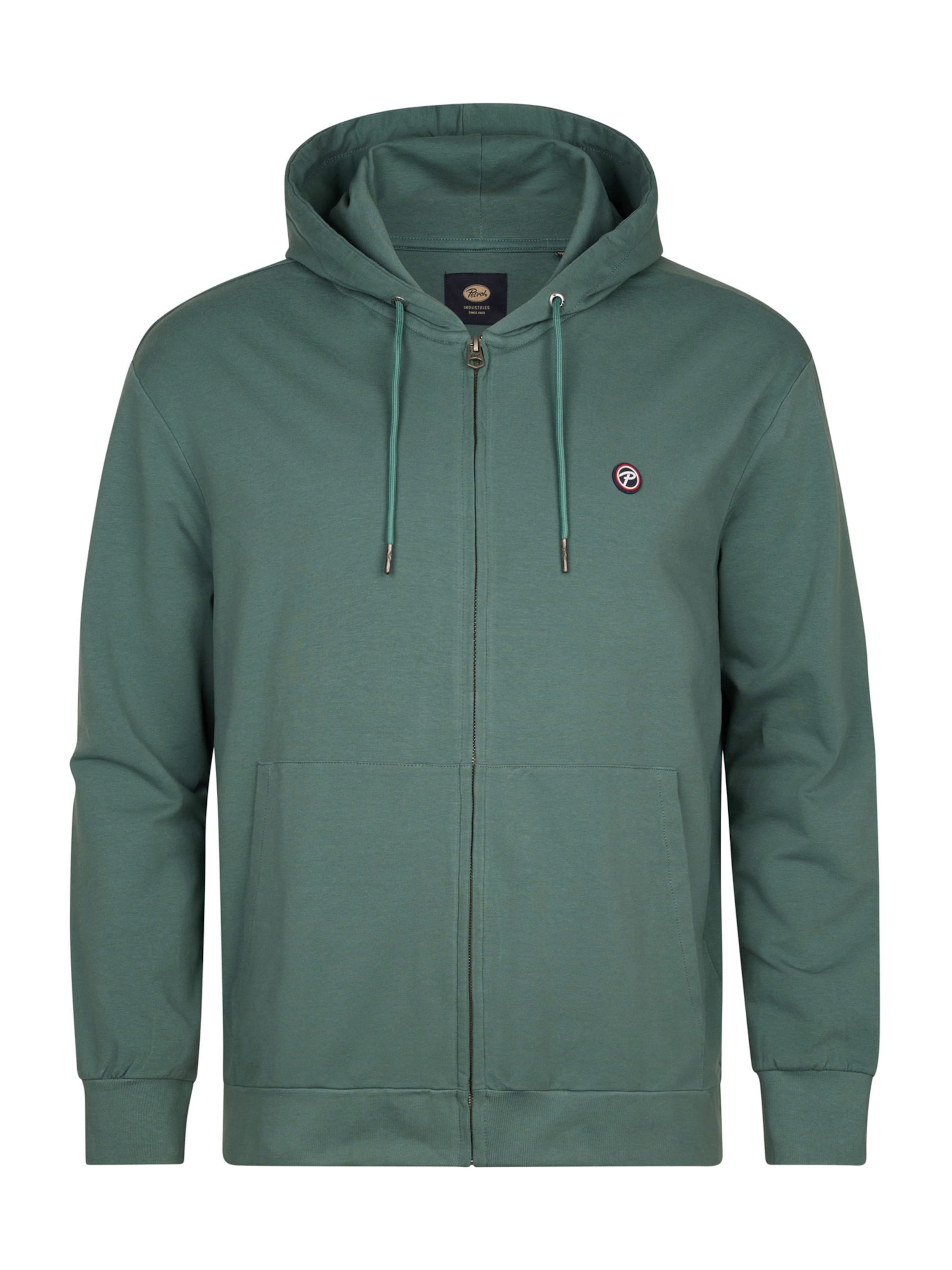 Petrol Industries Collegetakki värissä vihreä: etupuoli