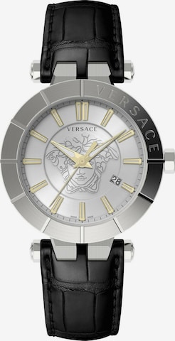 VERSACE Analoguhr in Silber: Vorderseite