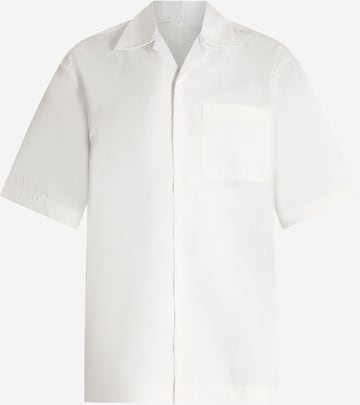 Coupe regular Chemise OAMC PEACEMAKER en blanc : devant