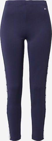 Tommy Jeans Skinny Leggings in Blue: front