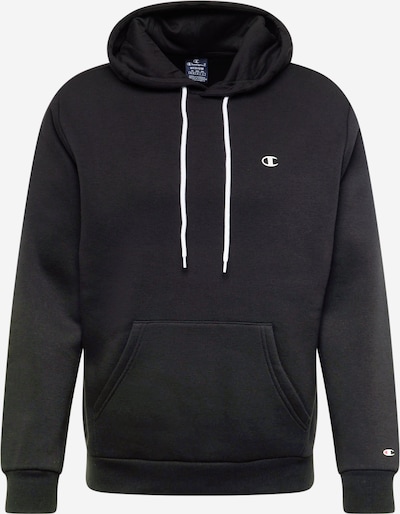 Champion Authentic Athletic Apparel Sweat-shirt en noir / blanc, Vue avec produit