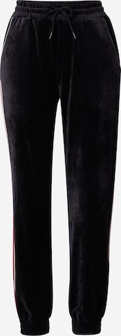 VIERVIER Loose fit Pants 'Lene' in Black: front