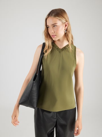 IRO - Blusa en verde: frente
