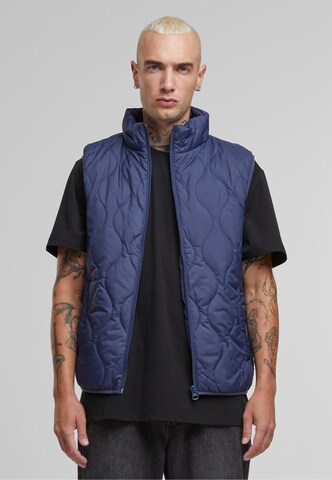 Urban Classics Weste in Blau: Vorderseite