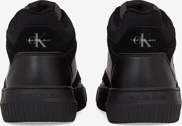 Calvin Klein Jeans Magas szárú sportcipők 'Chunky' - fekete