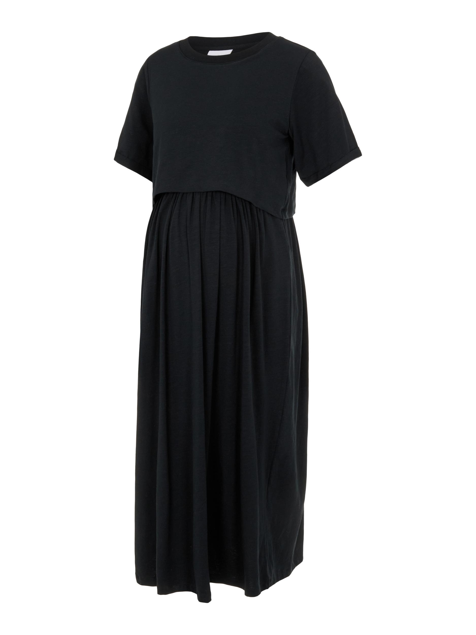 Moda ciążowa Odzież MAMALICIOUS Sukienka Meadow w kolorze Czarnym 