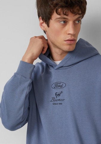 Sweat-shirt s.Oliver en bleu