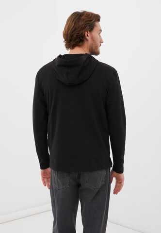 Finn Flare Sweatshirt 'Basic' in Zwart