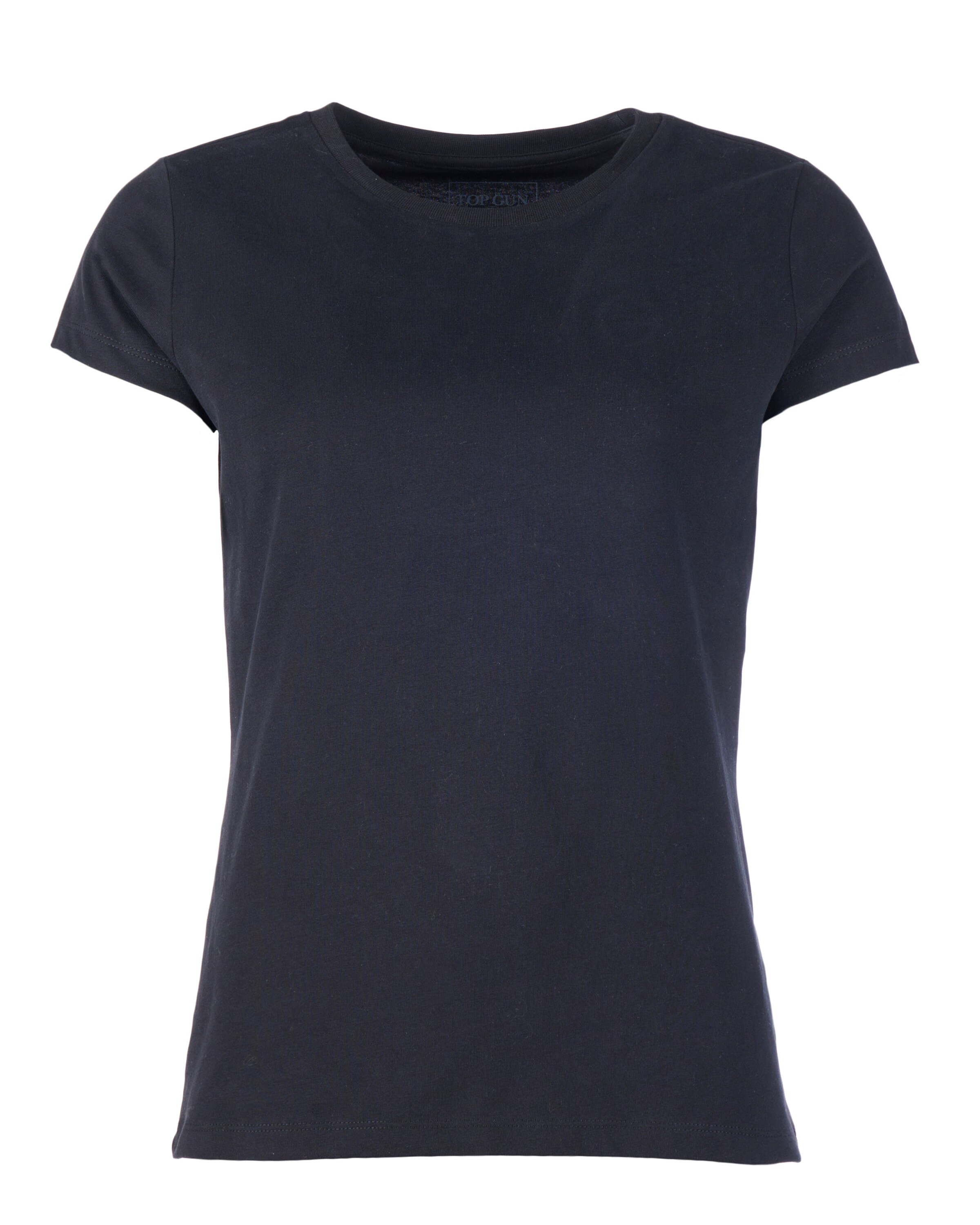 TOP GUN T-Shirt in Schwarz: Vorderseite