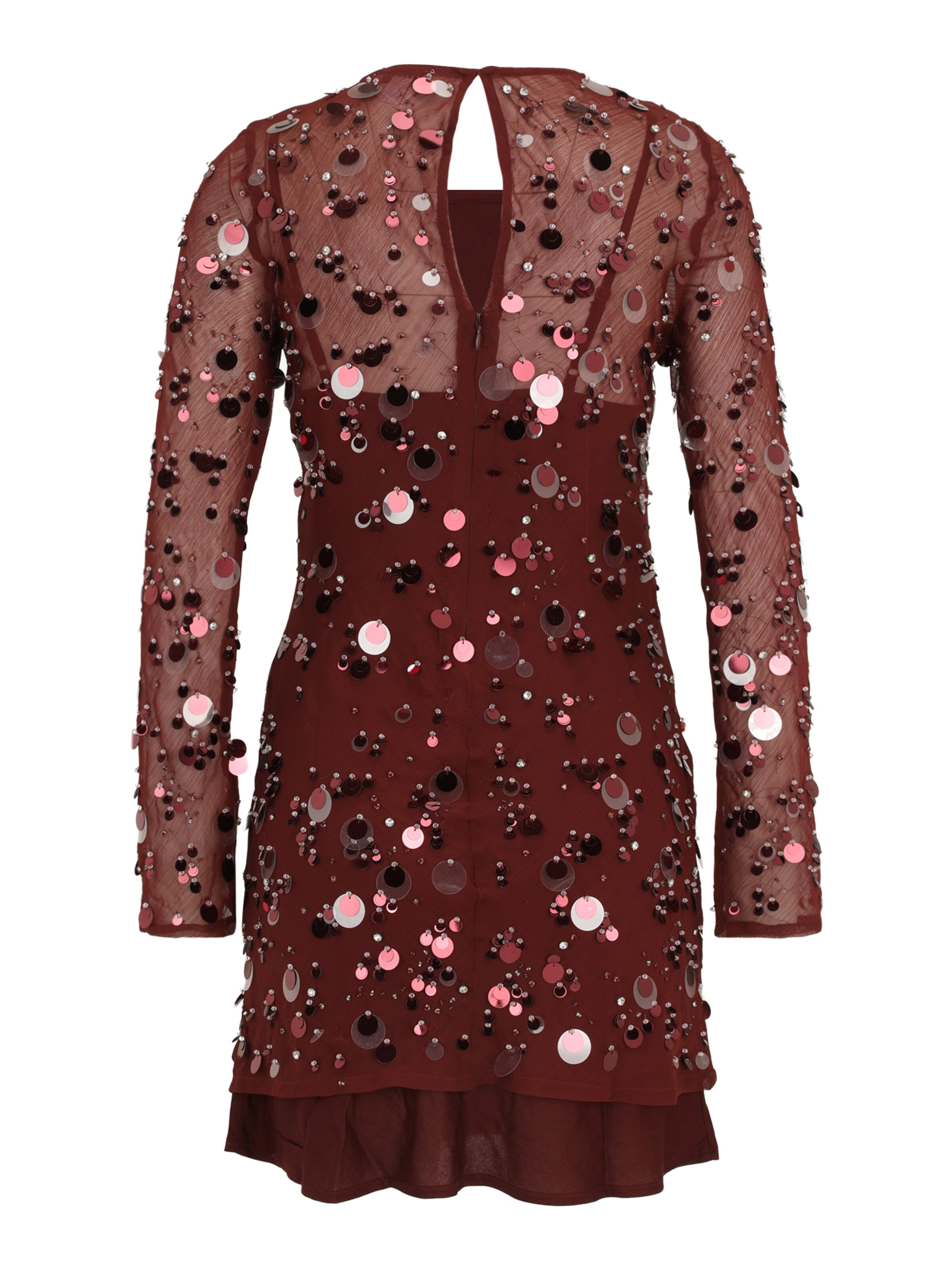 TOPSHOP Koktejlové šaty – červená