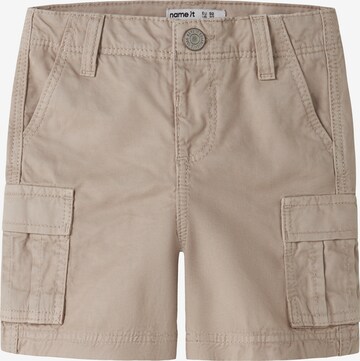 Pantaloni 'NKMRYAN' de la NAME IT pe gri: față