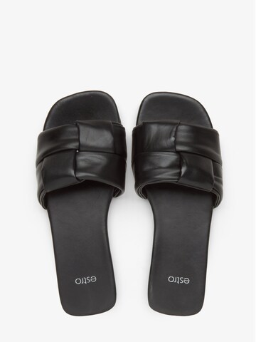 Estro Pantolette '675014'‌‌‌‌‌‌ in Schwarz