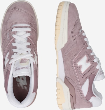 Sneaker bassa '550' di new balance in lilla