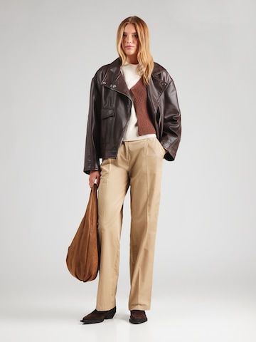 OUI - Jersey en beige