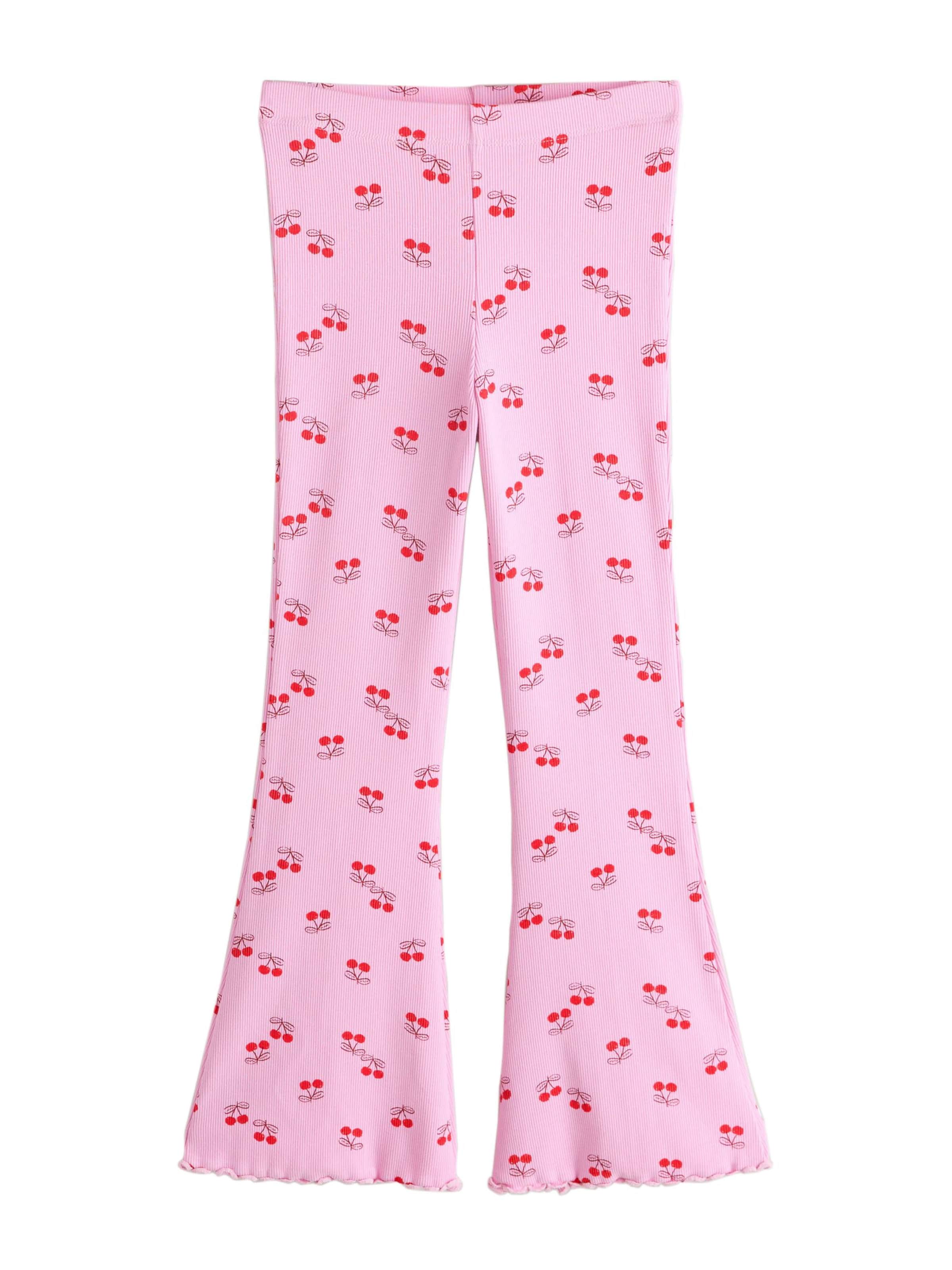 Next Расклешенный Штаны в Красный: спереди