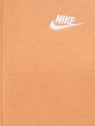Nike Sportswear Klasický střih Mikina 'CLUB FLEECE' – oranžová