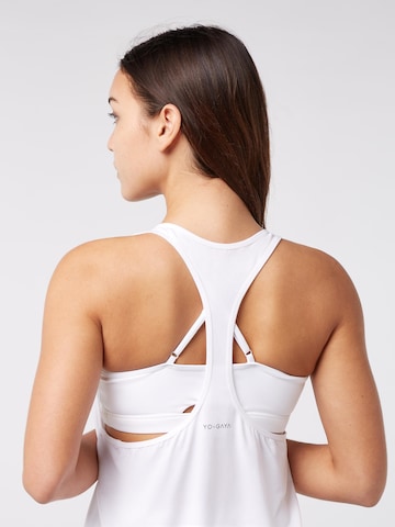 YO-GAYA Sporttop 'Loose Tank Top' in Wit