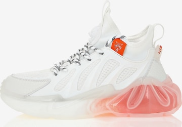 Sneaker bassa 'The Bubble Gen.x.02 Tiger' di Plein Sport in bianco: frontale