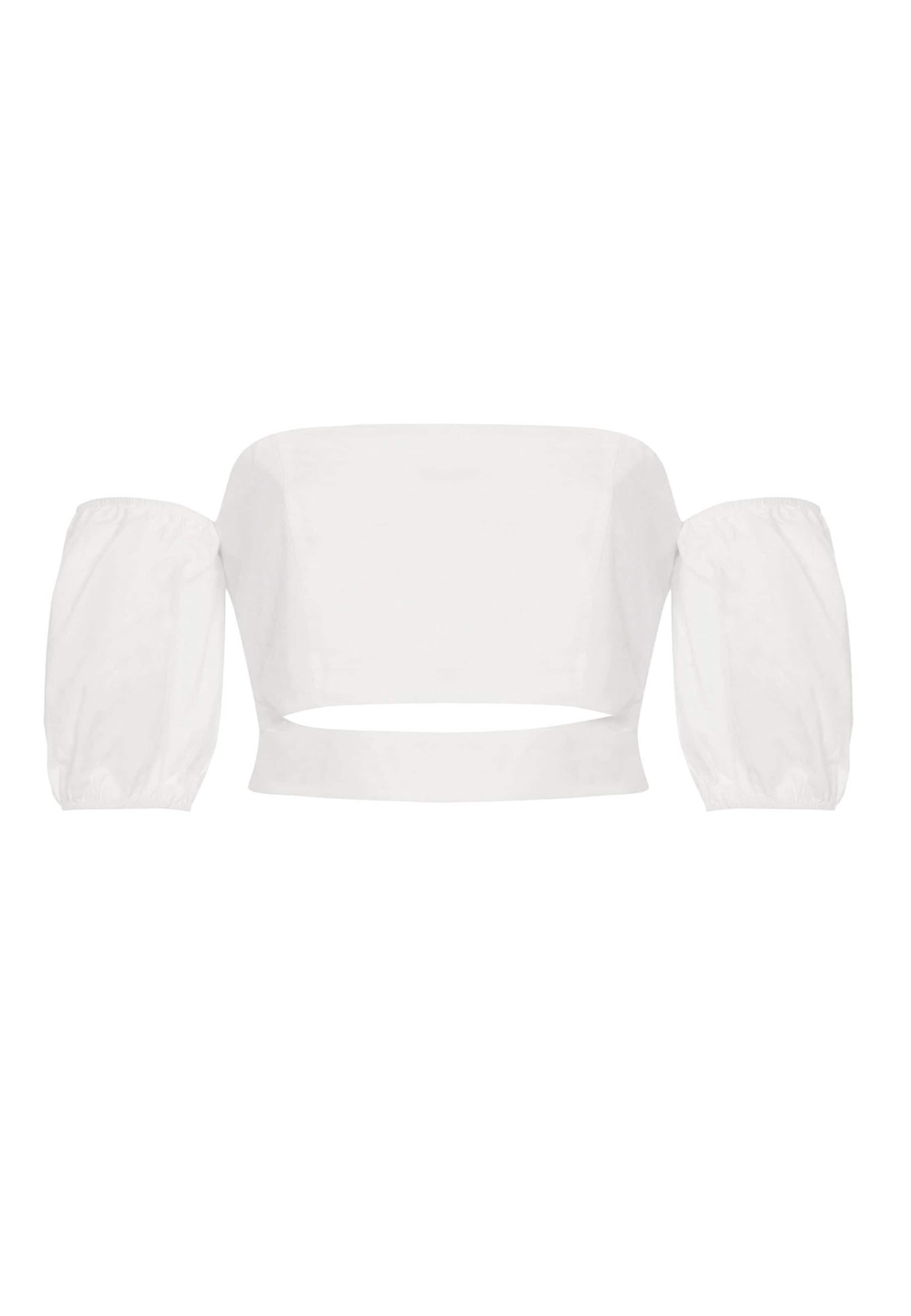 Jimmy Sanders Bluse i hvid: forside