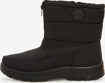 CESARE GASPARI Snow Boots in Black: front
