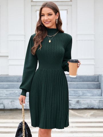 Yesfashion Gebreide jurk in Groen