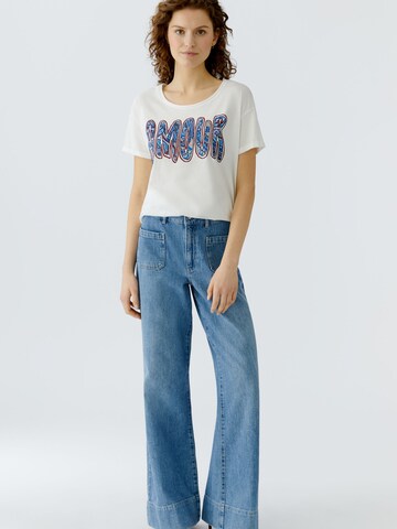 OUI T-Shirt in Weiß