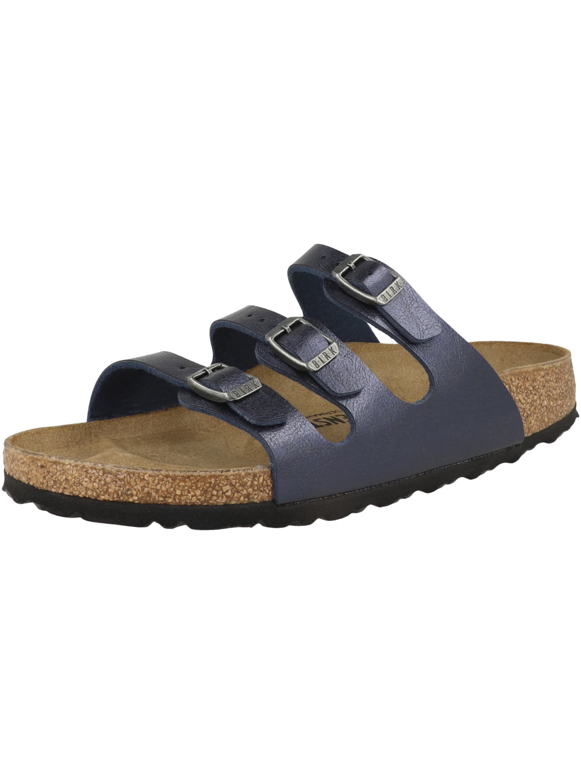 Mule ' Florida' BIRKENSTOCK en bleu : devant