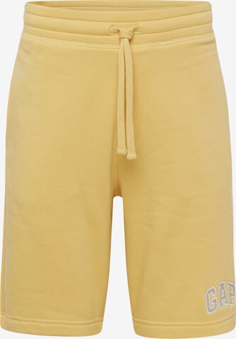 Pantaloni di GAP in giallo: frontale