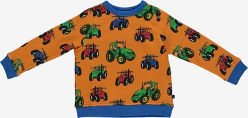 Småfolk Sweatshirt 'Tractor' in Orange: front