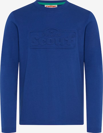 SCOUT Shirt in Blue: front